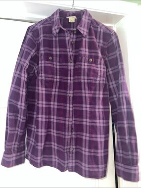 Duluth Trading Flannel Button-Up Shirt